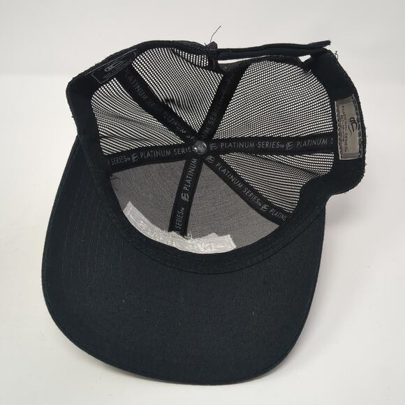 Rvs And Boats Strapback Trucker Hat Black One Size Platinum Series Outdoor Cap - Picture 7 of 10